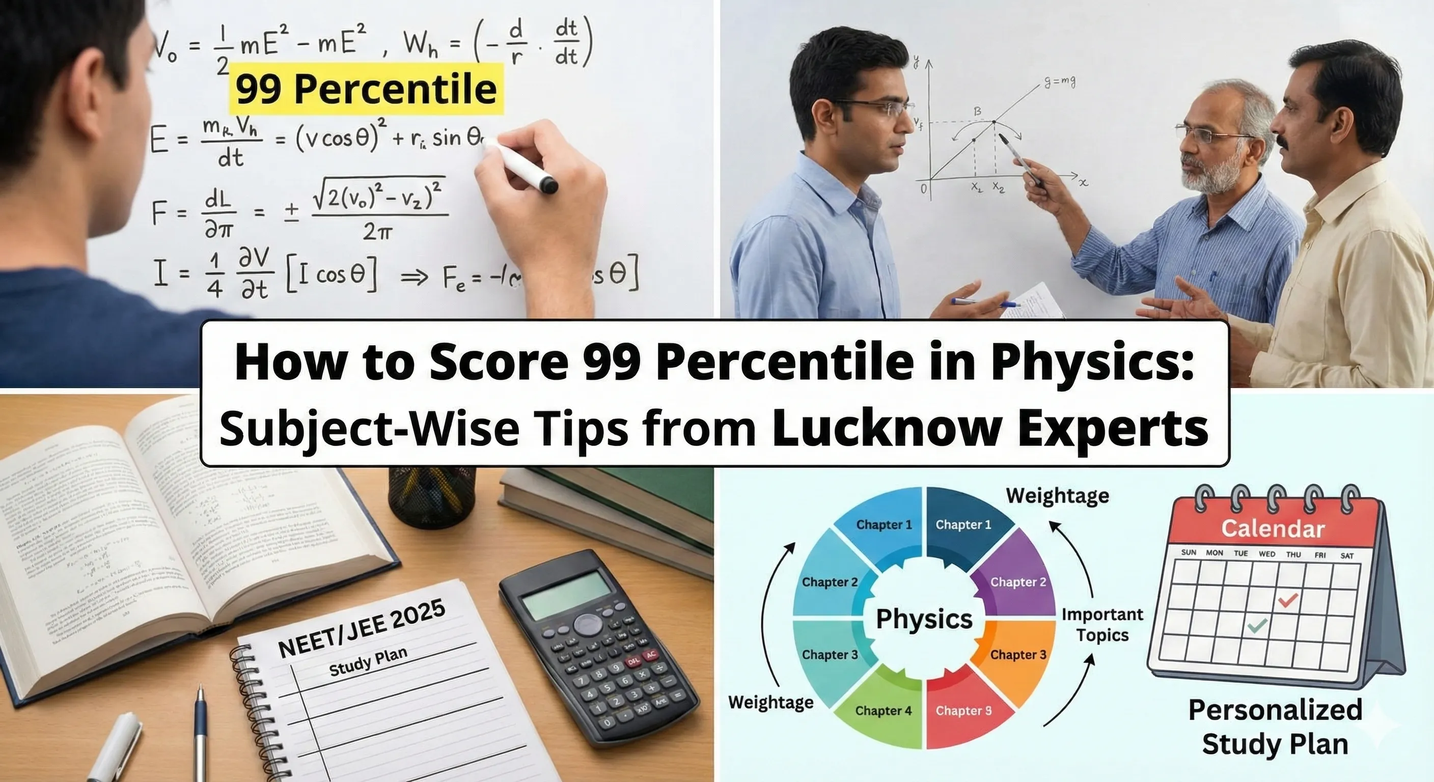 How to Score 99 Percentile in Physics: Subject-Wise Tips from Lucknow Experts